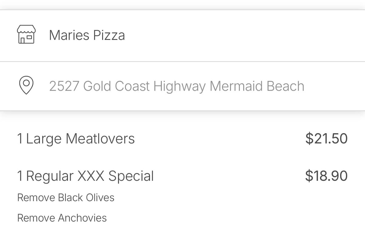 Maries Pizza Mermaid Beach photo 5